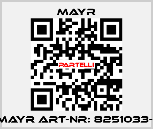 mayr Art-Nr: 8251033-1 Mayr