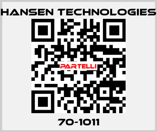 70-1011 HANSEN TECHNOLOGIES