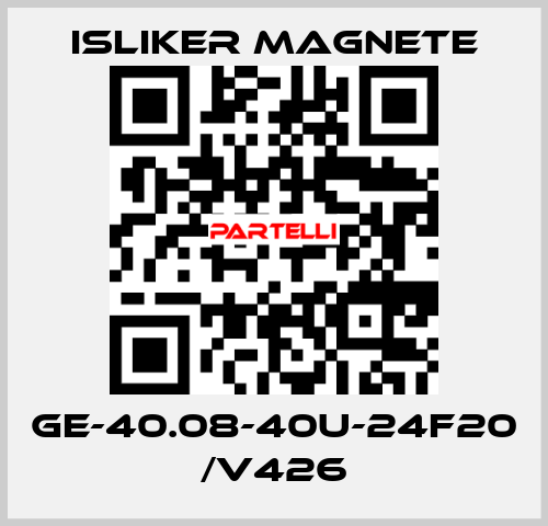 GE-40.08-40U-24F20 /V426 ISLIKER MAGNETE