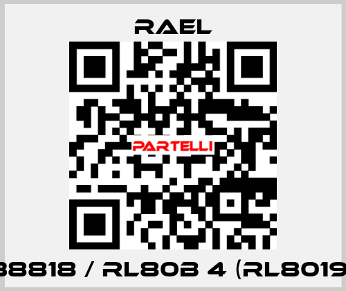 38818 / RL80B 4 (RL8019) RAEL