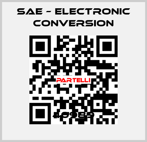 40989 SAE – Electronic Conversion