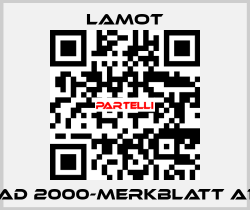 AD 2000-Merkblatt A1 Lamot