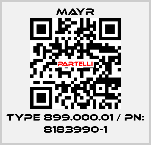 Type 899.000.01 / PN: 8183990-1 Mayr