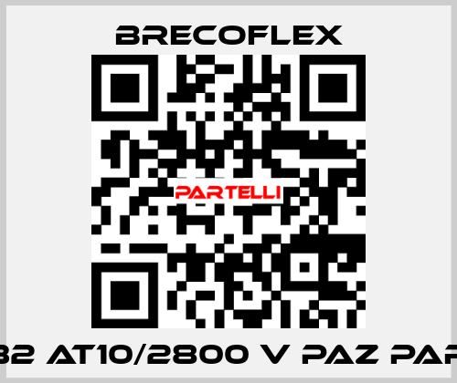 32 AT10/2800 V PAZ PAR Brecoflex