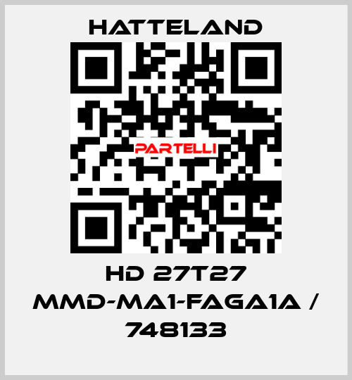 HD 27T27 MMD-MA1-FAGA1A / 748133 HATTELAND