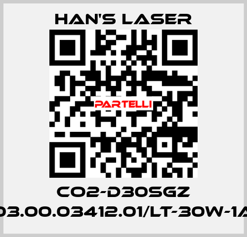 CO2-D30SGZ 03.00.03412.01/LT-30W-1A Han's Laser