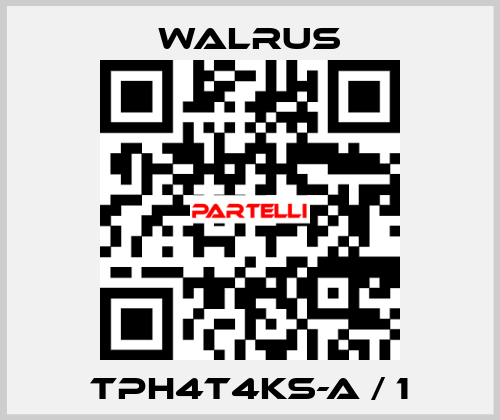 TPH4T4KS-A / 1 Walrus