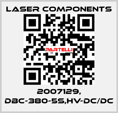 2007129, DBC-380-5S,HV-DC/DC Laser Components