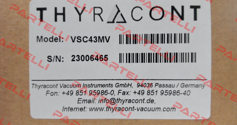 VSC43MV 0-10V Thyracont