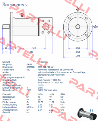 GR32 SMT 16B 55L V Settima