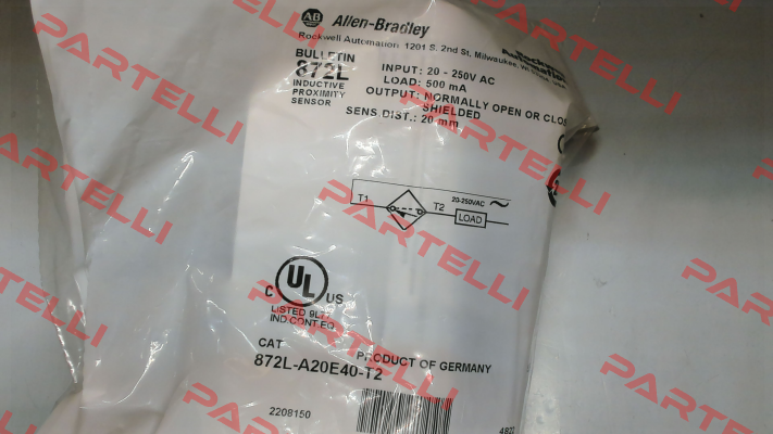 872L-А20Е40-Т2 Allen Bradley (Rockwell)