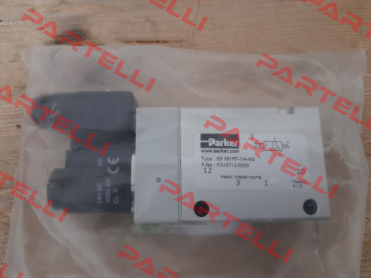 PA12716-0233 / S9 381RF-1/4-NG-24VDC Hoerbiger