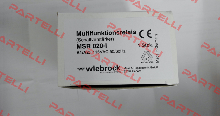 MSR 020-I 115 VAC   / 1000441 Wiebrock