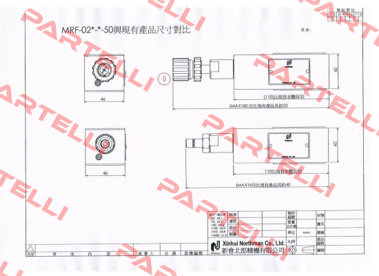 MRF-02P-K-1-50 Northman