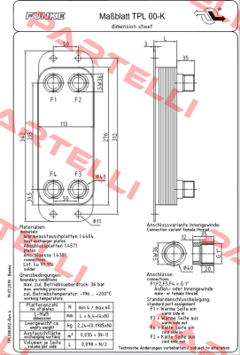 TPL 00 K 10-12 / PN: 632 800 817 2 00 Funke