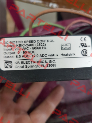 KBIC-240S (3522) KB Electronics