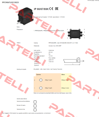 PFC9067L0313023 Ter Tecno Elettrica Ravasi