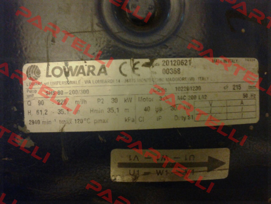 00368  Lowara