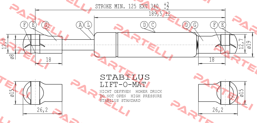 101851/450N Stabilus