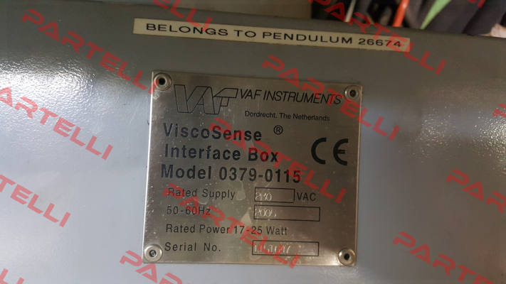 VAF 0379-0115 VAF Instruments