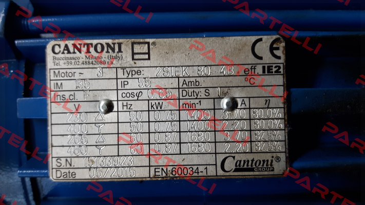 2SIEK 080B-4 0  Cantoni