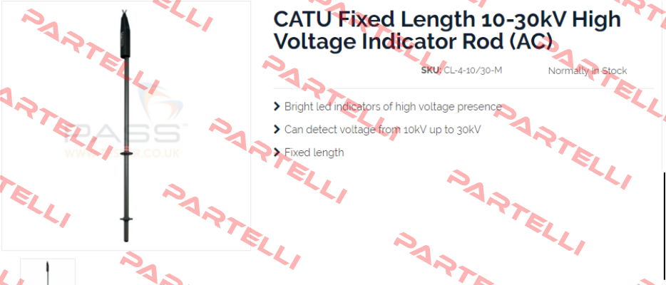 CL4-10/30-M obsolete, replaced by CL-465-10/30-M Catu