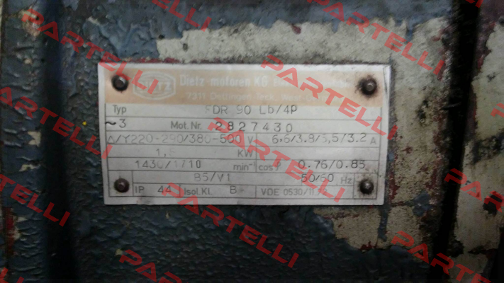 2827430 (FDR 90 Lb/4P) OBSOLETE  Dietz-Motoren