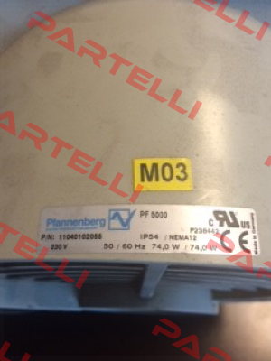 PF 5000 REPLACED BY PF 65000 230V 54 Ral 9011 11665102050  Pfannenberg