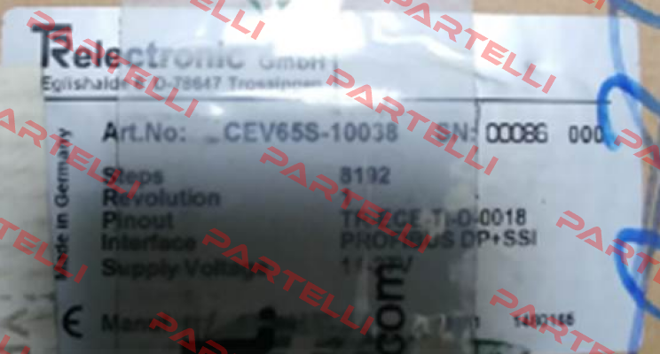 CEV65S-10038 TR Electronic