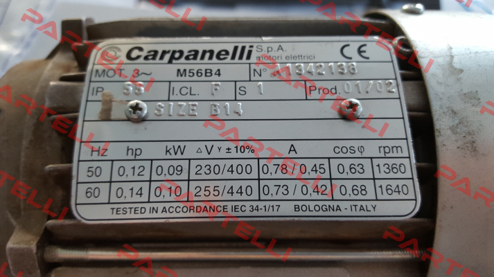 Typ 56L/4 (M56B4)  Carpanelli