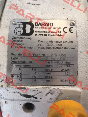 V2-KR Var.0102 Baratti