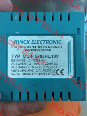 MU-F-INI  Rinck Electronic