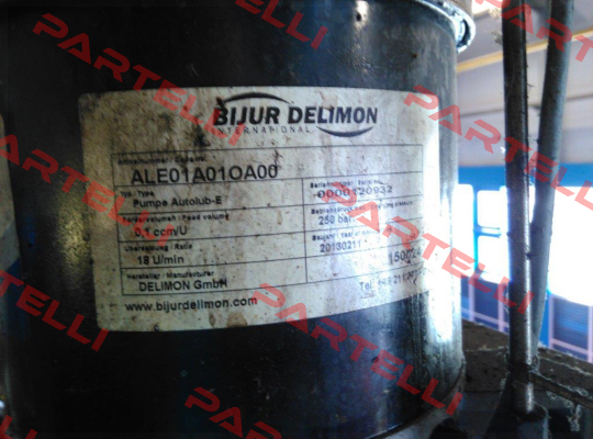 ALE01A01OA00 Bijur Delimon