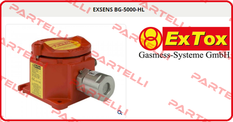 EXSENS BG-5000-HL  ExTox Gasmess-Systeme