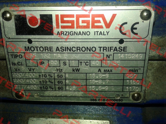 AS 132 MA 6 (OEM*)   Isgev