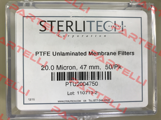 PTU2004750 (pack 1x50)  Sterlitech