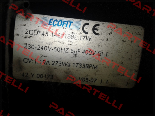 2GDF45 146 180L 17W Ecofit