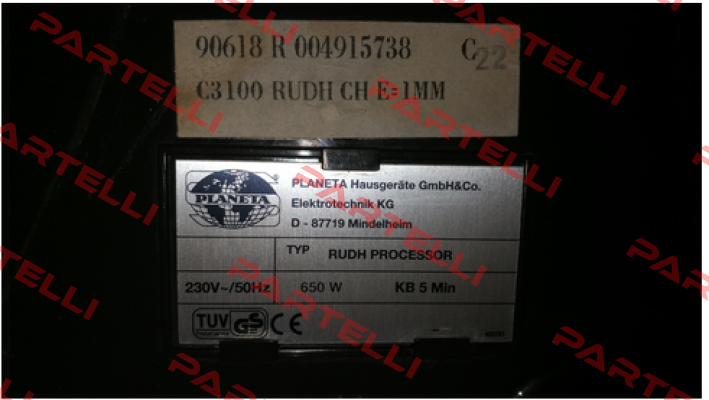 condenser for RUDH 90618 R 004915738  Aerovox