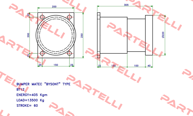 BYSONT  model BT12 Matec