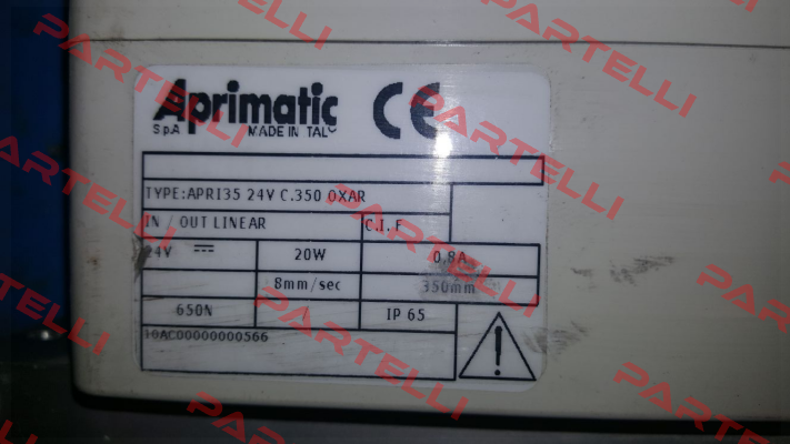 35-C.350 24V  Aprimatic