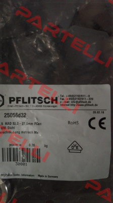 25056d32 (VPE = 5 Stück)  PFLITSCH