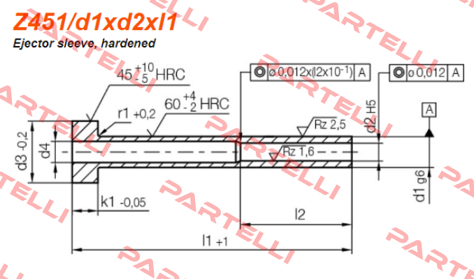 451/3x1,5x50 Hasco