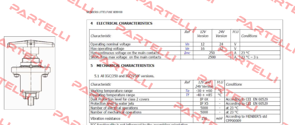 08099100 the same as 240-22019 Littelfuse