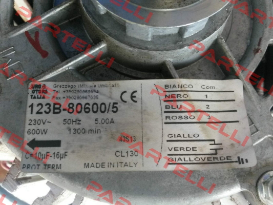 123B-80800/5 Euro Motors Italia