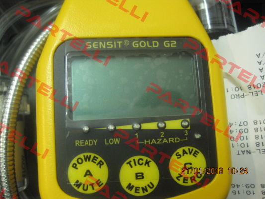 Gold G2 4 Gas Order No: 911-00000-08 Sensit