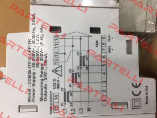 Model: EDM2k-ITF-C-LPP-TK S/N:4261190089  (OEM) Circutor