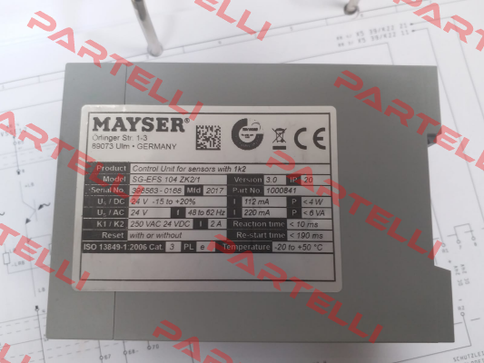 SG-EFS 104 ZK2/1 Mayser