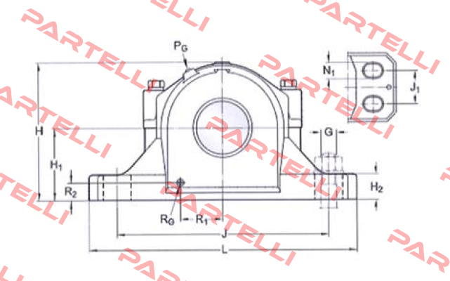 SAF 23032 K-TIMKEN Timken