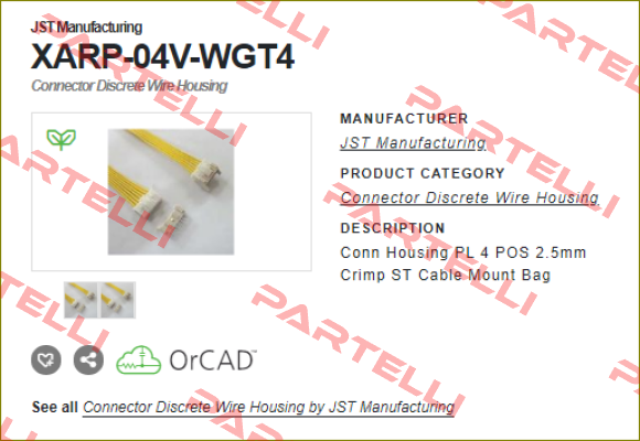 XARP-04V-WGT4 / alternative XARP-04V JST