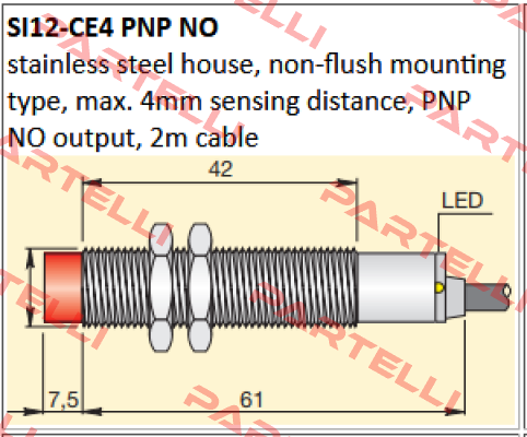 SI12-CE4 PNP NO Aeco